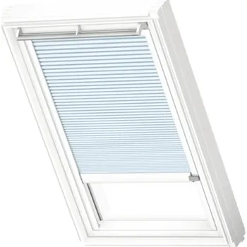 Roleta Plisé roleta na střešní okno VELUX elektrická FMC PK06 1169KWL modrá