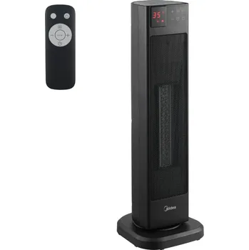 Topidlo MIDEA Teplovzdušný oscilační ventilátor, s dálkovým ovládáním, 58 cm, M-NTH20-22ER