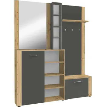 Obývací pokoj Tempo Kondela Fulgores (dub artisan + grafit)