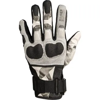 Moto rukavice Dámské rukavice iXS VENTURE-AIR 1.0 X4-050606 černo-chladně šedý DM