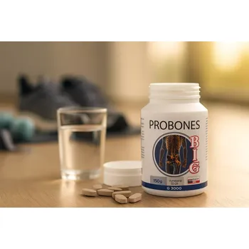 Kloubní výživa ProBones BIG – komplex pro kosti a klouby (300 tablet / 150 g) (Obsahuje minerální látky, vitamíny a hydrolyzovaný kolagen, látky, které se podílí na tvorbě a obnově kostní tkáně.)