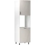 Potravinová skříňka, bílá/sosna skandinávská, pravá, ROYAL D60P