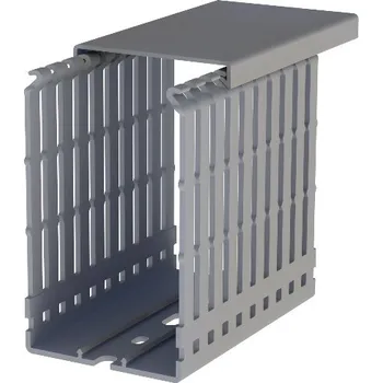 kabelová chránička ELEKTRO BEČOV Kanál EWD 60x100 rozv.vč.víka šedý K502060