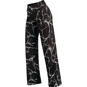 Dámské kalhoty Dámské kalhoty LITEX s širokými nohavicemi černé Velikost: XL