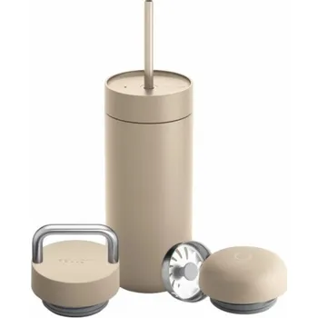Termohrnek Fellow - Carter Move Mug 3v1 - Termohrnek + 3 uzávěry - Sand 473 ml