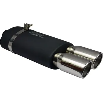 Zadní díl výfuku WM Sport Sportovní výfuk AM-93847 - dvojitá kulatá koncovka