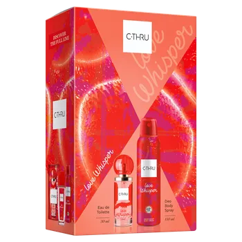 C-Thru Love Whisper sada: toaletní voda, 30 ml + deodorant, 150 ml