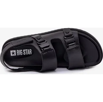 Sada pánského spodního prádla Pánské kožené sandály Big Star – černé Velikost: 43