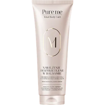 Tělový krém Pure Me hydratační a rozjasňující tělový balzám, 250 ml