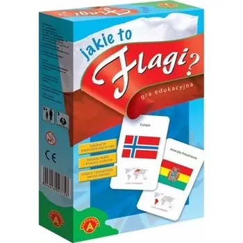 Společenská hra Aleksander Jaké to vlajky mini – vzdělávací karetní hra