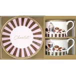 Porcelánové šálky a podšálky Sweet Moments