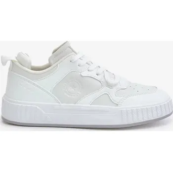 Sada pánského spodního prádla Pánské tenisky z eko kůže Big Star Bílé Velikost: 43