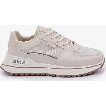 Dámská obuv Dámské tenisky Big Star – světle béžové Velikost: 37