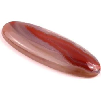 Přírodní kámen Kabošon Achát Botswana č.6812 (51x18x7mm)