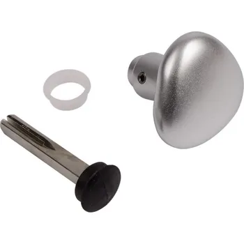 Dveřní kování LOCINOX® 3006R-2 eloxovaná hliníková klika, jednostranná, otočná koule, pro 30mm profil, lze použít do všech hliníkových kompletů zámkových krabic LOCINOX