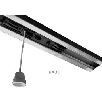 Pohon brány Ocelová předmontovaná dráha k pohonu HALO, L = 2940 mm