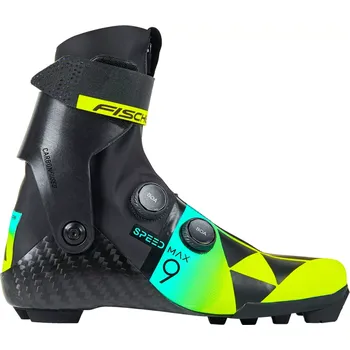 Běžkařské boty Boty na běžky Fischer SPEEDMAX 9 SKATE RL BOA 2025/26 38 černá/žlutá