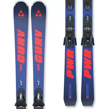 Sjezdové lyže Lyže Fischer THE CURV POWER TPR + RS 10 PR 25/26 160 modrá/červená