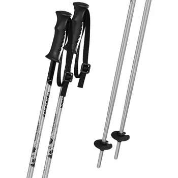 Sjezdová hůlka Hůlky Komperdell Challenger 2025/26 80 stříbrná