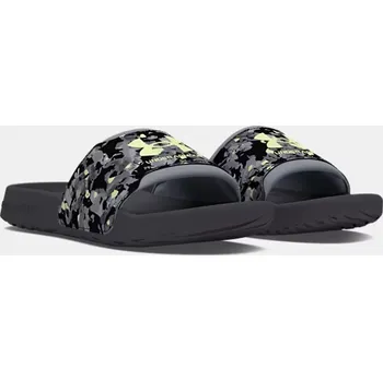 Pánské pantofle Under Armour Ignite Select Graphic Slides 3027220-102 retro zelené/šedé 47