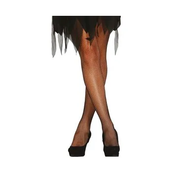 Dámské erotické prádlo Černé síťované punčochy