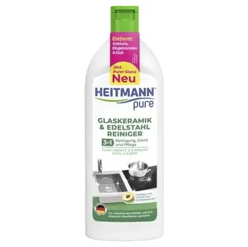 Podlahový mycí stroj HEITMANN Pure Mleczko do płyt ceramicznych/stalowych 250ml