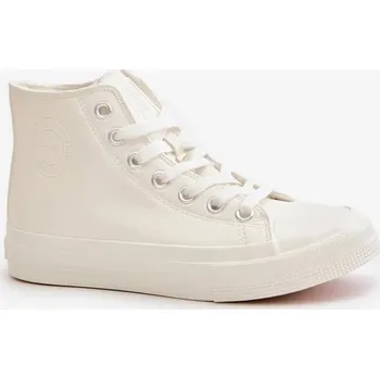 Dámské tenisky Dámské Zateplené Tenisky z Eko Kůže Bílé Big Star Velikost: 40