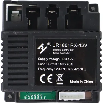 Dětské elektrovozidlo Mamido Řídící jednotka do elektrického vozítka JR1801RX-12V