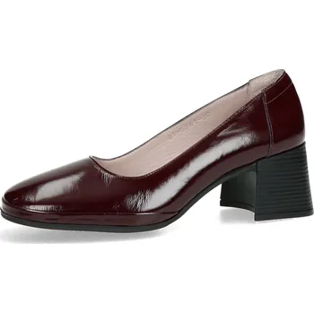 Dámské lodičky ETIMEĒ dámské kožené lodičky - bordó