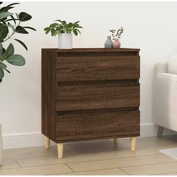 Příborník do zásuvky vidaXL Příborník 60 x 35 x 70 cm kompozitní dřevo [823041] Barva: hnědý dub