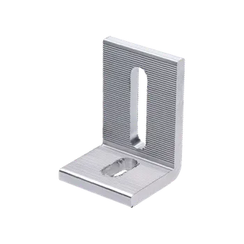 Stavební profil Hliníkový roh pro spojování profilů 38x58