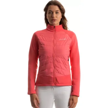 Dámská mikina Mikina Fischer IVY HYBRID XS červená/růžová