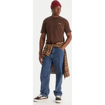 Pánské džíny Billabong Jeansy Bad Dog Workwear EBYDP03002 Modrá Loose Fit 36