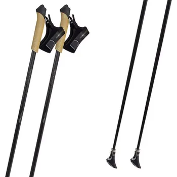 Nordic walkingová hůl Hůlky Komperdell LEVANTE Carbon PURE 130 černá