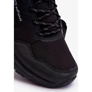 Pánská treková obuv Pánská softshellová sportovní obuv černá Christopher 43