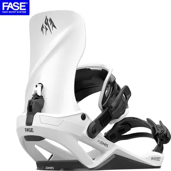 Vázání na snowboard Vázání na snowboard Jones Mercury FASE cloud white M 2026 - Odesíláme do 24 hodin