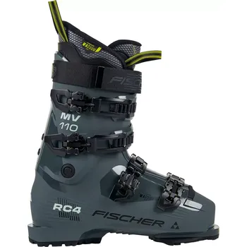 Sjezdové boty Lyžařské boty Fischer RC4 110 MV VAC RHINO GREY 25/26 27,5 šedá