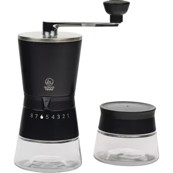 Příprava kávy LEOPOLD VIENNA Bologna Mlýnek na kávu, černý, výška: 120 mm, délka: 230 mm