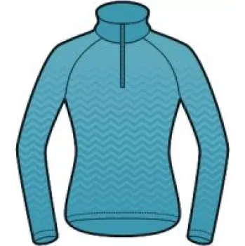 Dámská mikina Mikina Löffler TRANSTEX HYBRID 44/XXL/46/3XL modrá