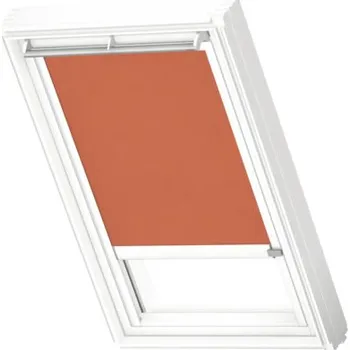 Stavební výplň Stínící roleta na střešní okno VELUX elektrická RML C04 4164KWL oranžová