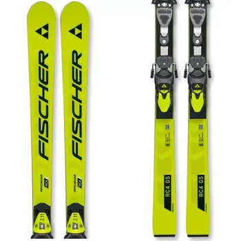 Sjezdové lyže Lyže Fischer RC4 WORLDCUP GS JR. (168-178) 24/25 173 žlutá