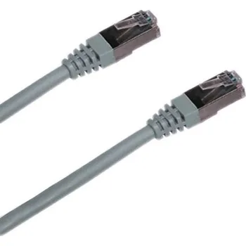 Počítač XtendLan PK_5FTP020grey Cat 5e, FTP, 2m, šedý