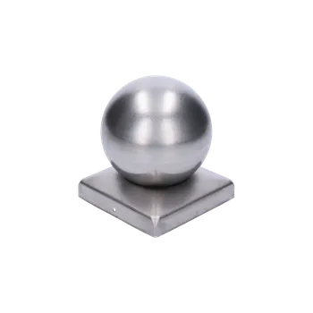 Stříška plechová, 40 x 40 mm s koulí ø 50 mm