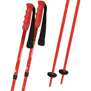 Sjezdová hůlka Hůlky Komperdell Red Smash 2024/25 80-105 červená