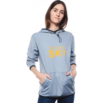 Dámská mikina Mikina Fischer LIVE TO SKI M šedá