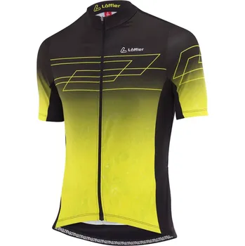 cyklistický dres Dres Löffler FZ SHADOW M žlutá