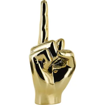 Ložnicová sestava Dekorace, figurka Ruka 1 prst zlatá