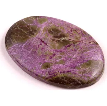 Přírodní kámen Kabošon Stichtit č.5493 (35x23x5mm)