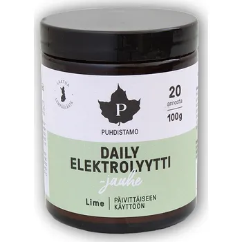 Zdraví Puhdistamo Daily Electrolyte Powder 100g Varianta: jahoda