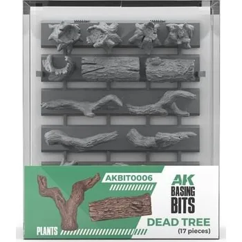 Modelářská barva Dekorace AK Interactive - Dead Tree (17 ks)